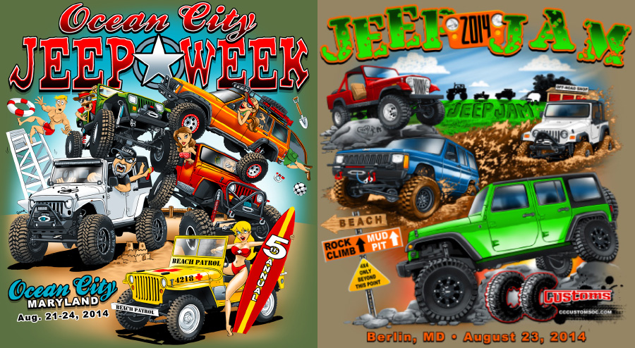 Proposition Jeep & beach 2014_tshirts